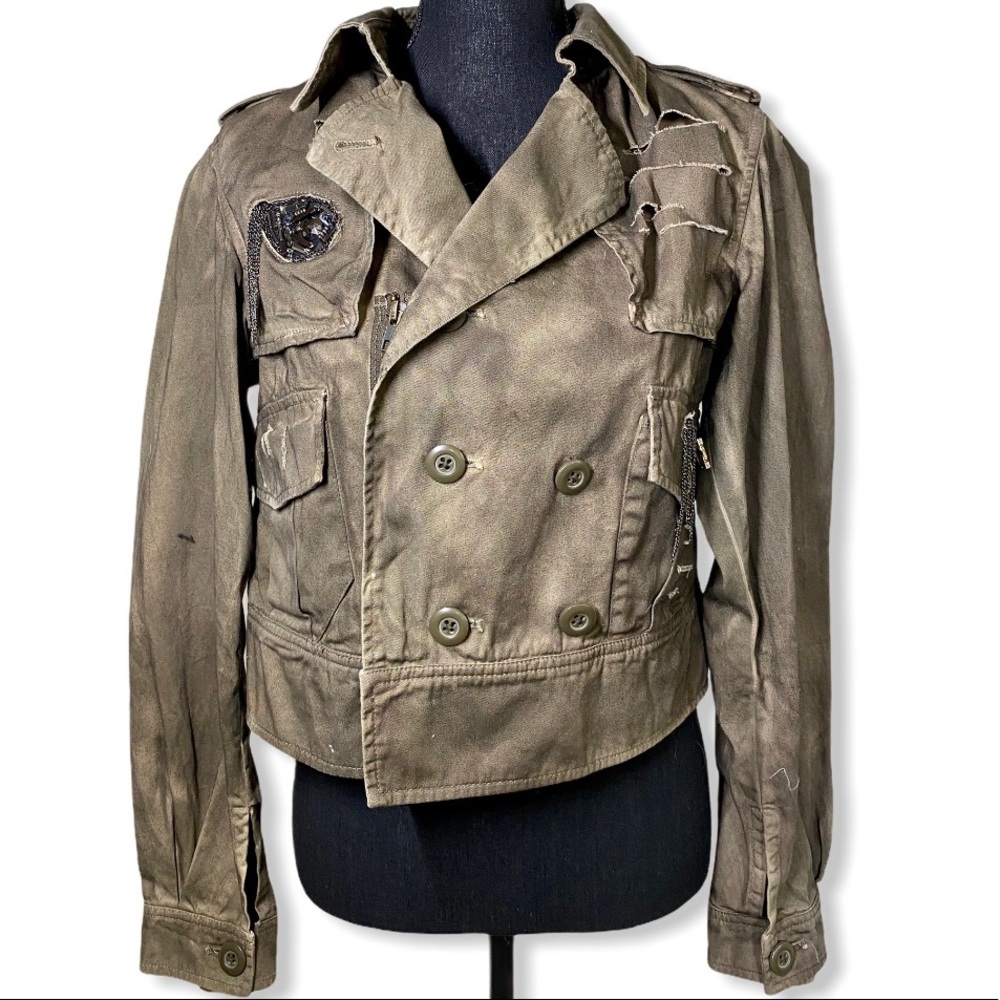 LONDON JEANS moto utility jacket